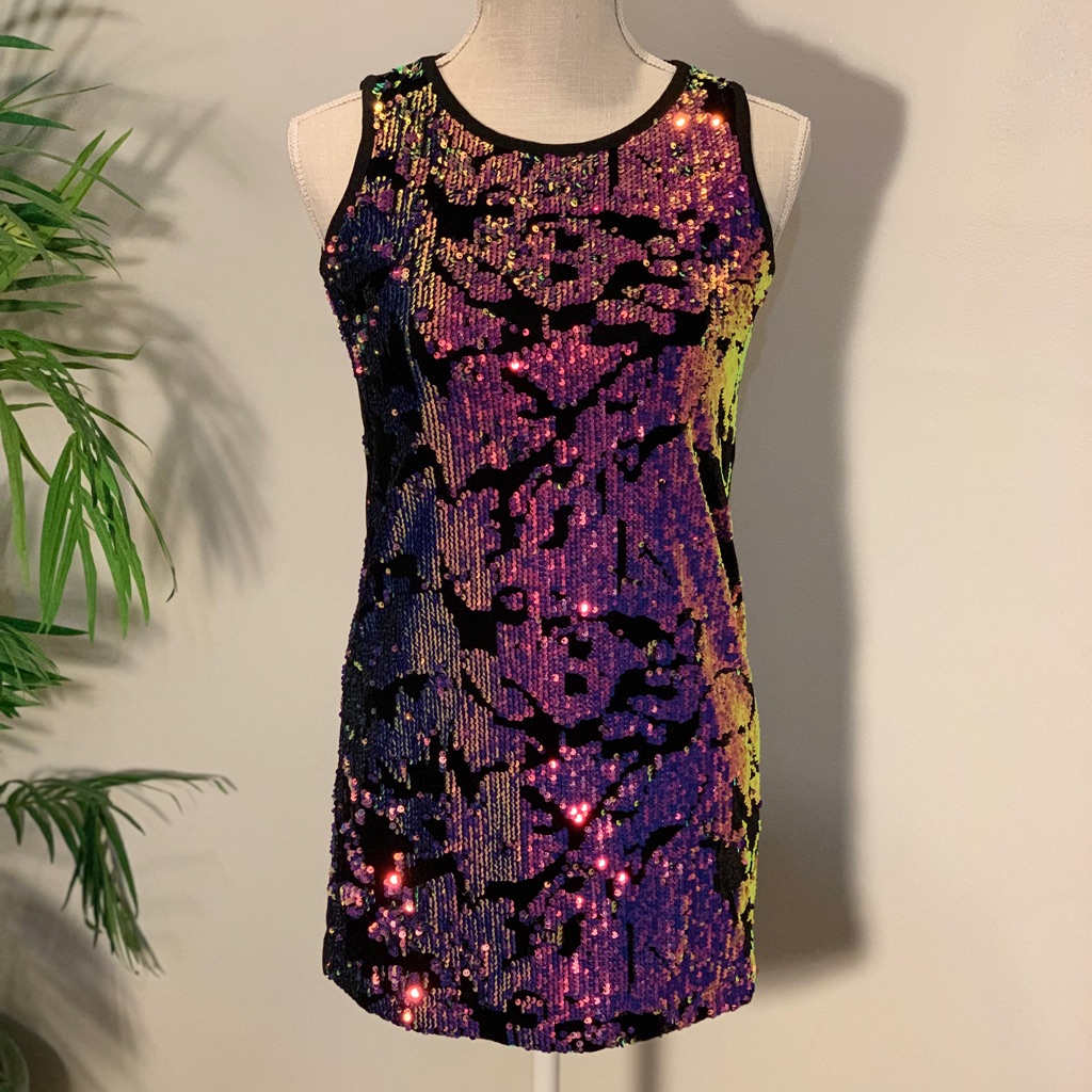 Mia Sequin Lined Dress Or Top